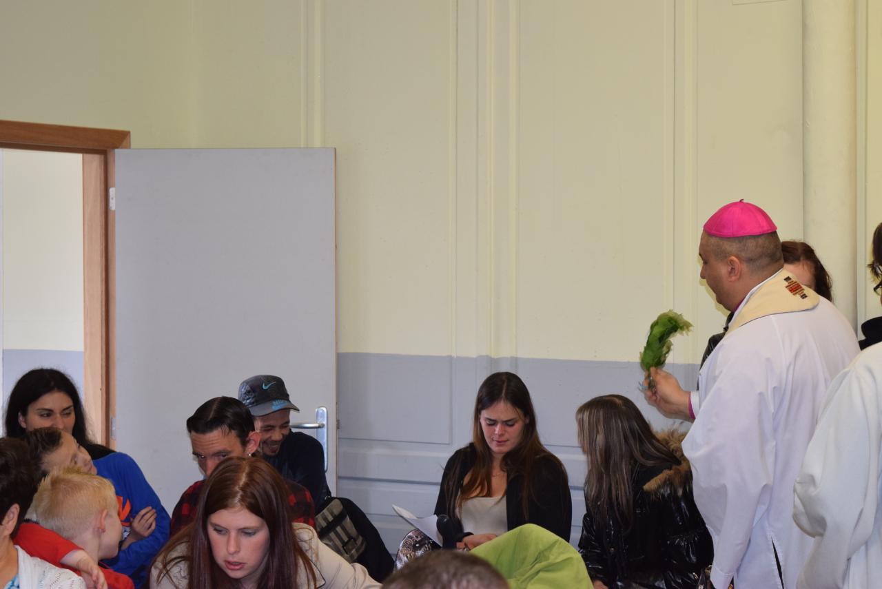 Baptême de Corentin le 18 juin 2016 à Roux salle St Michel