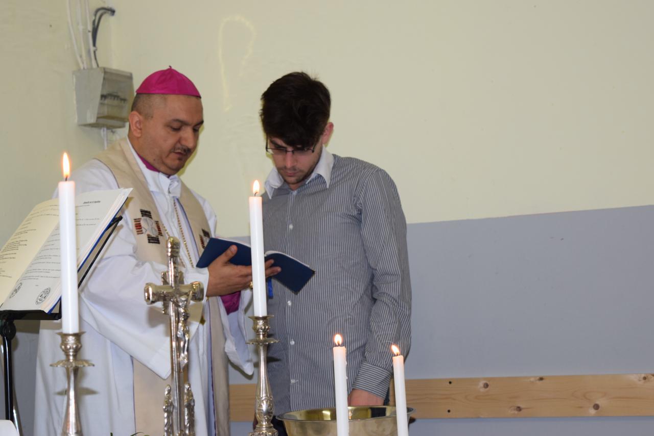 Baptême de Corentin le 18 juin 2016 à Roux salle St Michel