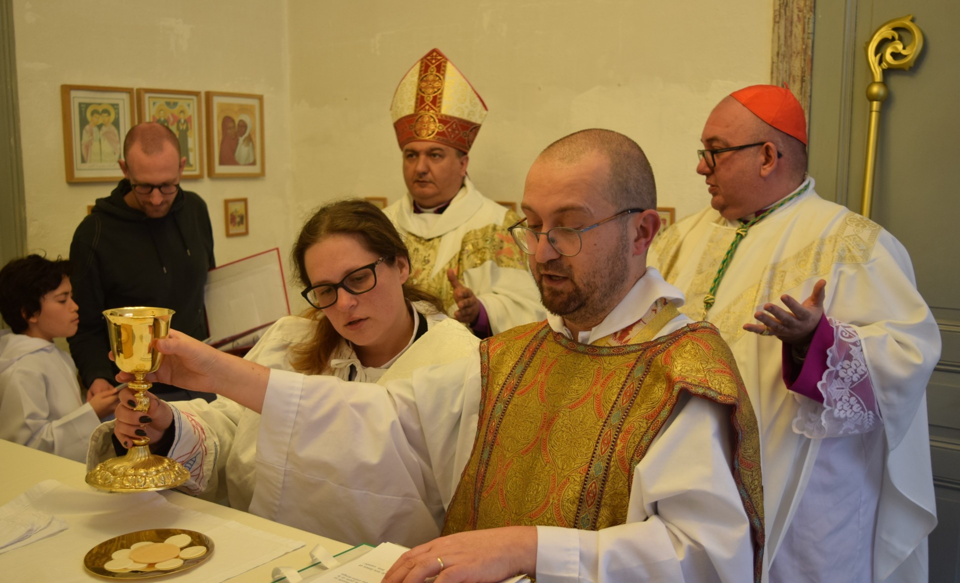 Messe d intercommunion avec l'église anglicane libre internationale belgique et pays bas