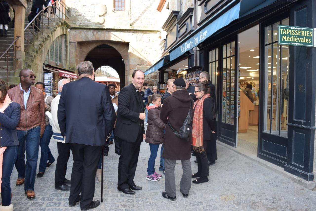 Visite du Mont St-Michel en France - Le 09 au 11-10-2015