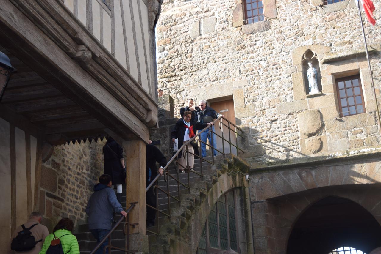 Visite du Mont St-Michel en France - Le 09 au 11-10-2015