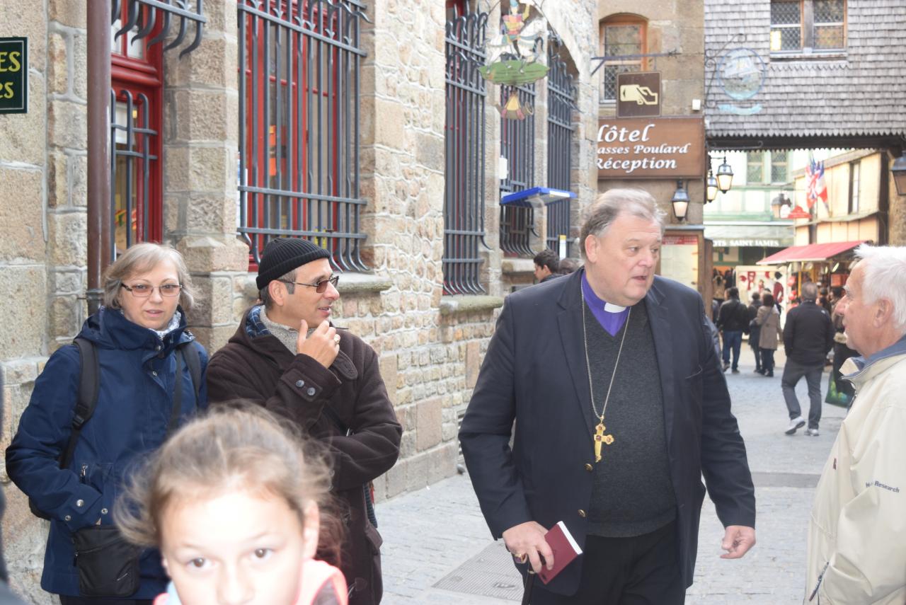 Visite du Mont St-Michel en France - Le 09 au 11-10-2015