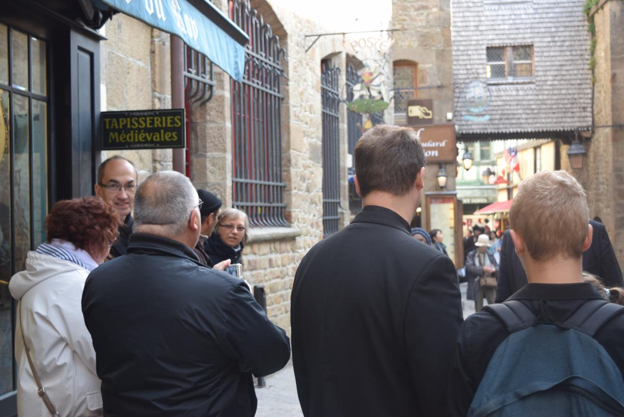 Visite du Mont St-Michel en France - Le 09 au 11-10-2015